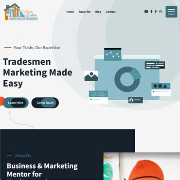 capture d'écran du site marketingfortradesmen